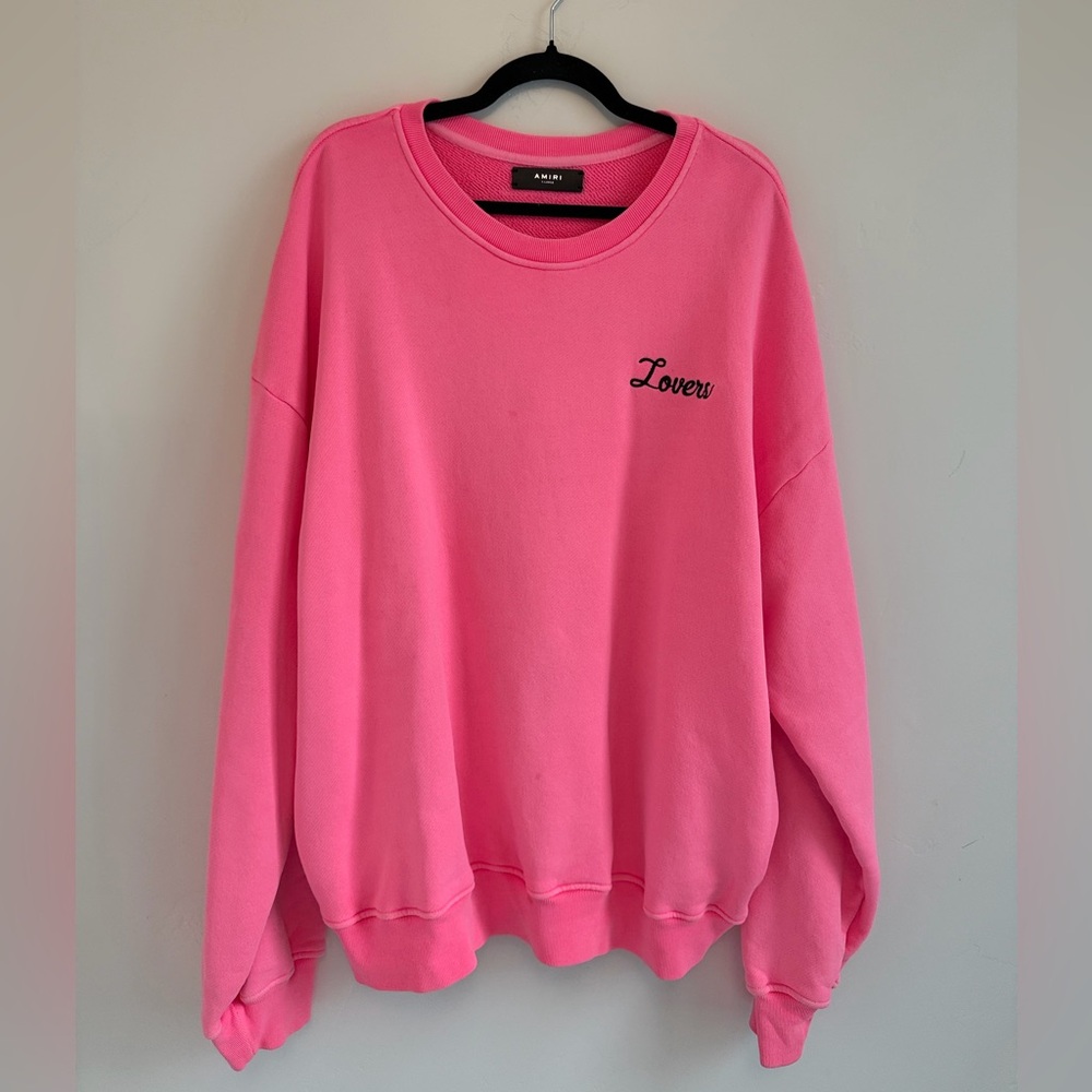 Amiri ‘lovers’ crewneck
